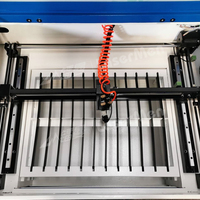Machine de gravure et de découpe au laser CO2 de qualité industrielle, 50W, acrylique, bois, MDF, caoutchouc, cuir, haute vitesse, stable, LM-4030-H
