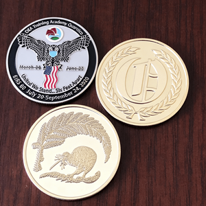 맞춤형 고급 골동품 스타일 기념주화 아연 합금 기념품 OEM 개인 맞춤 로고 UV 인쇄 - Product Image 2