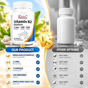 Capsules de Vitamine B2 Premium Shecome pour Soutenir la Santé Immunitaire, Complément Alimentaire pour Adultes, Capsules de Vitamine B2 - Product Image 6