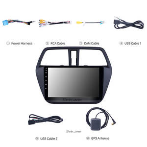 9 дюймов Android 11,0 GPS навигация поддержка зеркальной связи 3G USB для 2014 2015 2016 2017 Suzuki S-Cross SX4 - Product Image 3