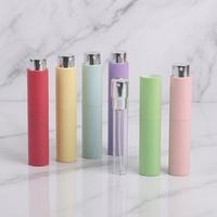 Flacon de parfum miniature personnalisé avec logo, 10 ml, parfums originaux, flacon de parfum à visser, atomiseur, emballage pour soins de la peau