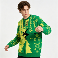 Pulls de Noël personnalisés pour équipes de football – Chandails de club tricotés pour les fêtes – Fournisseurs d'usine