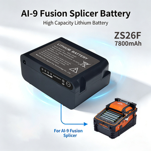 ใหม่ซิกแนลไฟ<span class=keywords><strong>ร์</strong></span> AI-9 แบตเตอรี่ ZS26F 7800mAh แบตเตอรี่ลิเธี<span class=keywords><strong>ย</strong></span>มสำหรับ AI9 เครื่องต่อใยแก้วนำแสง - Product Image 1