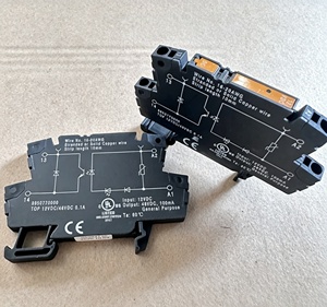 รีเลย์แบบ0.1A 48VDC 12VDC บน8950770000โมดูลแบบโซลิดสเตทรีเลย์ SPST-NO 5-48V DC แบบกดโมดูลนางดิน - Product Image 2