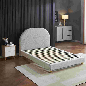 New Design Comfortable and Modern Style Upholstered Bedroom <b>Bed</b> - Product Image 2