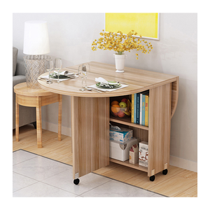 Bàn Ăn Nhà Bếp Xếp Gọn Bằng Gỗ Nhỏ Gọn - Product Image 1