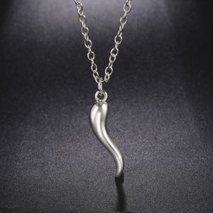 Collana di corno italiano fortunato per le donne degli uomini buona fortuna amicizia e sogno collana ciondolo gioielli <span class=keywords><strong>regali</strong></span> - Product Image 1