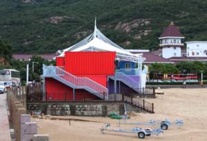 Vorgefertigtes Erweiterbares 40-Fuß-Containerhaus, Modulares Faltbares Wohnhaus der Hochwertigen Marke Puji - Product Image 2