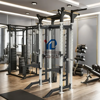 YG- A001 Gym Utiliser un équipement de fitness Entraîneur multifonctionnel Cage de puissance Smith Machine Half Rack