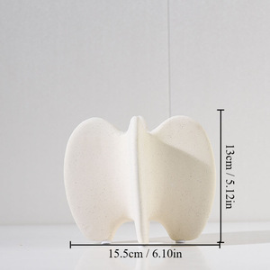 Vaso da Tavolo in <span class=keywords><strong>Ceramica</strong></span> di Alta Qualità, Design Moderno e Semplice, Decorazione Casa Wabi-Sabi, Accessori Decorativi per Arredamento - Product Image 6