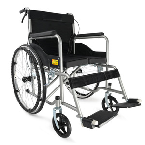 Longwang Manual Wheelchair Steel Pipe Foldable With <b>Commode</b> For Elderly Children Disabled - Product Image 1