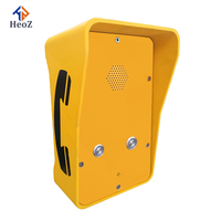 HeoZ Offre Spéciale Gsm Voip 4G sans fil solaire chargé téléphones d'urgence autoroute boîte d'appel Sos téléphone routier