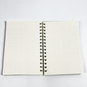 Quaderno a Spirale A5 di Alta Qualità con Copertina in Pelle PU Professionale, Pianificatore Stampato, Certificato BSCI, 80 Fogli, Carta 100gsm - Product Image 4