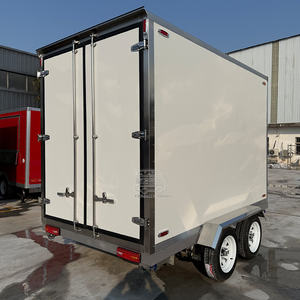 รถพ่วงตู้เย็นเคลื่อนที่ ตู้แช่เย็นแบบพ่วง รถพ่วงห้องเย็นแบบพกพา ตู้แช่เนื้อแบบมีตะขอเกี่ยว รถพ่วงห้องเย็น - Product Image 2