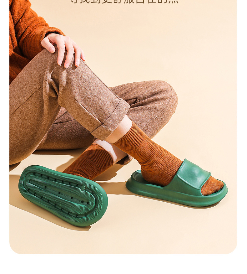 Women Fashion Foam Sole Sandals Lightweight Thick Sole Silent Slippers Popular Slides Men