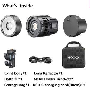 Godox KNOWLED MS60Bi MS60R Luz LED bicolor elaborada para transmisión de películas creativas y Producción de Video - Product Image 3