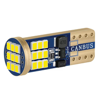 Ampoule LED T10 W5W multicolores 12-24V 360 degrés, ampoule LED blanche pour voiture universelle