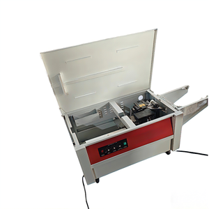 Máquina flejadora de cajas de doble motor con banda PP/PET de plataforma alta/baja para embalaje de cartón, libros y papel - Product Image 4