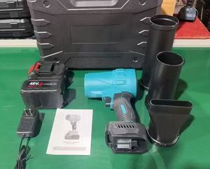 Soplador de Polvo, Nieve y Hojas Eléctrico Inalámbrico de 21V con 2 Baterías de 4.0Ah, Máquina para Limpiar Patios, Céspedes, Terrazas y Jardines - Product Image 4