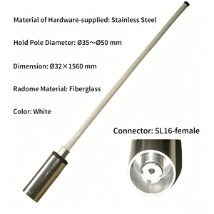 Antenne mobile à bande de 10 mètres/33MHz, fouet en fibre de verre 2.5dBi avec connecteur SO-239 pour <span class=keywords><strong>radio</strong></span> amateur et radios <span class=keywords><strong>CB</strong></span> d'exportation - Product Image 2