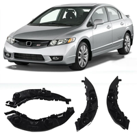 Braket Penyangga Bumper Depan Baja Cocok untuk Bumper Mobil Honda Civic 2006-2011 71198-SNA-A02 71193-SNA-A02
