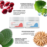 Crème réparatrice naturelle sans parfum pour bébé sensible, 99% biologique, 1% d'avoine colloïdale, Vernix Bionique pour l'eczéma et les démangeaisons cutanées