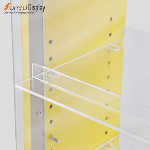 Espositore da pavimento in acrilico personalizzato professionale in <span class=keywords><strong>legno</strong></span> <span class=keywords><strong>e</strong></span> <span class=keywords><strong>Plexiglass</strong></span> combinazione vetrinetta - Product Image 2