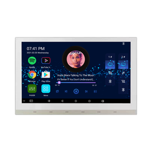 Màn hình cảm ứng đa phòng Stereo Wifi âm nhạc bluetooths trong tường khuếch đại với điều khiển từ xa nhà thông minh hệ thống âm thanh - Product Image 5
