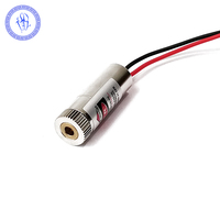 Module Laser à croix rouge réglable, 100mw 650nm 3-5v
