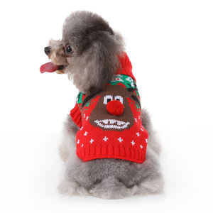 新着卸売コート衣類アパレル服ペットクリスマス犬ジャンパー - Product Image 6