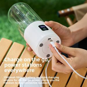 <span class=keywords><strong>Licuadora</strong></span> Inalámbrica Automática para Smoothies, Mezcladora Eléctrica Portátil USB, Exprimidor de Naranjas y Frutas, Vaso Exprimidor - Product Image 3