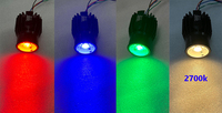 Benory 24V Dimmable 6w 8w 10w 12w Cri95 CCT RGBW Smart Mr16 Led Spot pour Loxone Tree Pwm KNX GVS Dali DT8 DMX Casambi Tuya Wifi