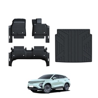 Karpet Lantai Mobil Warna Hitam Anti-selip Warna Hitam TXR Pabrik Semua Musim untuk Bagian Interior Chery Omoda E5 2023-