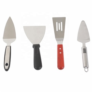 Couteau à tarte multifonctionnel, lame dentelée, acier inoxydable, spatule de service pour gâteau, <span class=keywords><strong>pizza</strong></span>, pâtisserie, gadget de cuisine - Product Image 1