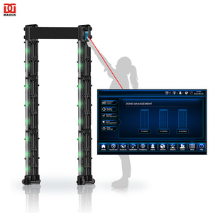 جهاز كشف المعادن المحمول القابل للطي من MAIDUN، ماسح ضوئي صناعي للجسم بالكامل مقاوم للماء مع تحكم عن بعد - Product Image 3