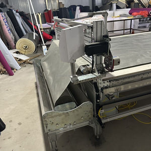 Hot bán tự động PVC nhựa vải máy cắt nhà dệt vải quilt Bìa tấm ga trải giường cắt thành phần cốt lõi PLC động cơ - Product Image 6