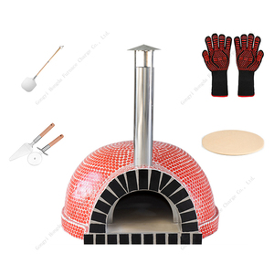 Four à <span class=keywords><strong>pizza</strong></span> professionnel Base de convoyeur automatique Four à <span class=keywords><strong>pizza</strong></span> au feu de bois avec pierre - Product Image 4