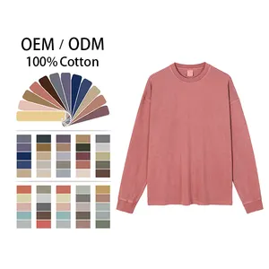 Moletom para pescoço de crew 100% algodão, blusa de cor rosa slim para corte em branco e estampa de puff