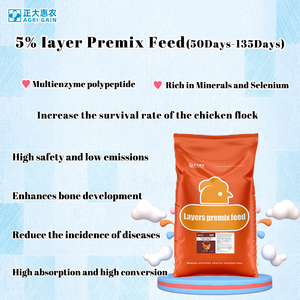 Premix Pakan Ayam 5% <span class=keywords><strong>Lysine</strong></span>, Vitamin Unggas, Enzim Pencernaan, Mineral, Suplemen dan Vitamin Hewan - Product Image 3