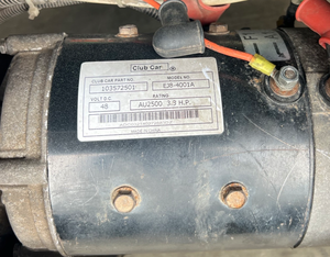 มอเตอร์ไฟฟ้ากระแสตรง EJ8-4001A/103572501 48V 3.3 แรงม้า 3.7 กิโลวัตต์ 2500 รอบต่อนาที XP-2067-S 48v สำหรับชุดแปลงรถคลับคาร์ - Product Image 2