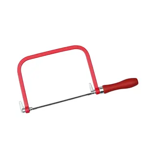 High Quality Professional Widely Used 7" Coping Saw Used Carbide Insert High-Grade Hacksaw With Wooden handle