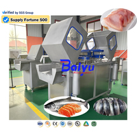 Machine d'injection de marinade pour poisson et fruits de mer avec système multi-aiguilles pour la marinade des filets de saumon, idéale pour les usines de transformation