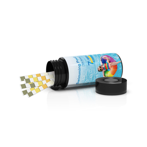 Tiras de prueba de agua <span class=keywords><strong>para</strong></span> <span class=keywords><strong>piscinas</strong></span> 7 en 1, papel de prueba multifuncional <span class=keywords><strong>para</strong></span> bromo, ácido cianúrico y pH, kit portátil <span class=keywords><strong>para</strong></span> análisis de agua de <span class=keywords><strong>piscinas</strong></span> - Product Image 4