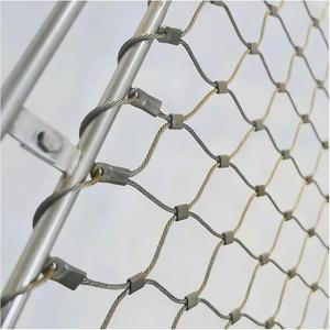 Filet en treillis métallique flexible en acier inoxydable / Filet de protection pour animaux / Filet pour oiseaux - Product Image 6