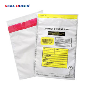 Seal Queen Bank/<span class=keywords><strong>Police</strong></span>/Prison Security Cash Bag Enveloppes de documents Inviolable Sac de sécurité de dépôt - Product Image 2