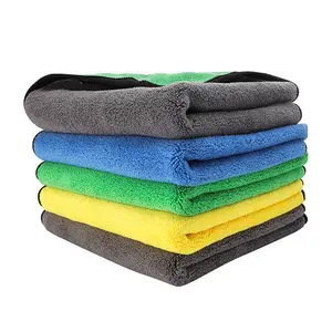 Premium Plush Micro Fiber Towel Car Cleaning 40x 60 cm Big Microfiber Towel Car Drying Towel