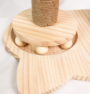 Árbol para Gatos de Papel Ecológico Grande y Duradero, Torre de 4 Niveles, Poste Rascador para Gatos, Juguete Interactivo que No Desprende Residuos - Product Image 5