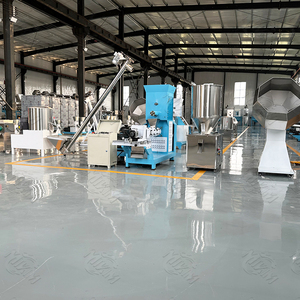 เครื่องอัดรีดอาหารปลาแบบเม็ดอัตโนมัติสายการผลิตสำหรับโรงงาน - Product Image 5