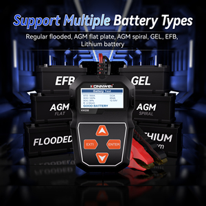 Testeur de <span class=keywords><strong>batterie</strong></span> 12V KW208, testeur de résistance interne de <span class=keywords><strong>batterie</strong></span> 10-2000CCA - Product Image 2