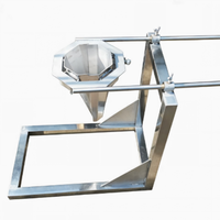 Nouvelle machine à nouer manuelle semi-automatique à pince en U, utilisée pour la fermeture et l'emballage des saucisses, du jambon et des sacs alimentaires